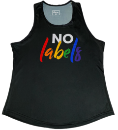 CAMISETA MUSCULOSA NEGRA NO LABELS