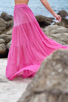 Saia longa lurex