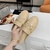 Sapato Mule CHANEL Bege ou Preto - comprar online