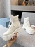 Bota PRADA de Couro Cano Médio - comprar online