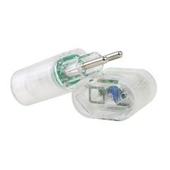 Protetor DPS iCLAMPER Pocket 2P 20A (Transparente)