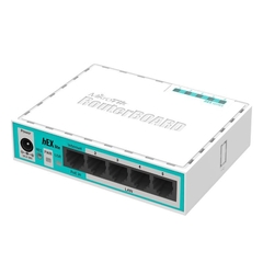 MIKROTIK - ROTEADOR RB750R2 (HEX LITE )- 5 PORTAS FAST