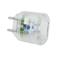 Protetor DPS iCLAMPER Pocket 2P - 10A (Transparente) - loja online