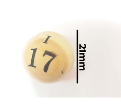 Jogo de Bolas Nº 2 e 3 - de 1 à 75 para Bingo - comprar online