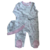 Macacão Elefantinho Rosa com Toquinha Little Me - 6 meses na internet