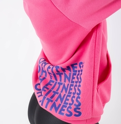 Buzo oversize fucsia en internet