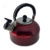 Chaleira Inox Colorida Com Apito- Capacidade 1,8 litros