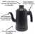 Bule De Alumínio Craqueado Preto Para Café E Chá na internet