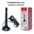 Antena Interna Digital UHF HDTV 4K Cabo com 3 metros na internet