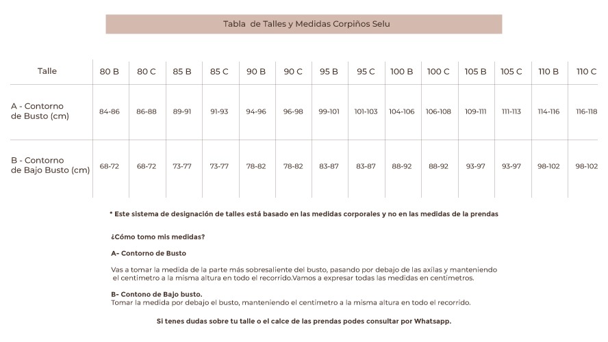 Selu Corpiñp Soft Sin aro Art. 4390