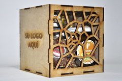 Caja cubo en internet