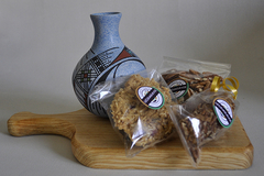Tabla con cerámica