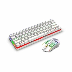 Kit de Teclado y Mouse T-Dagger Main Force 2in1 White T-TGS008W-SP