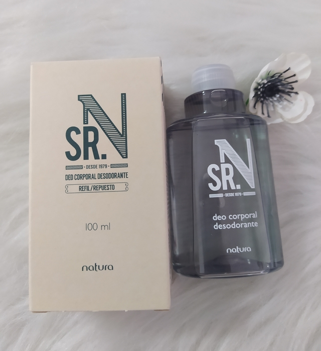 Desodorante corporal SRN 100 ml Refil , natura