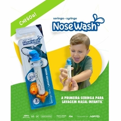 Dispositivo para Lavagem Nasal de Bebês e Crianças Nosewash Unicórnio