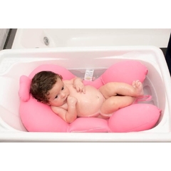 Imagem do Almofada para Banho Seguro do Bebê Rosa Recém Nascido Baby Pil