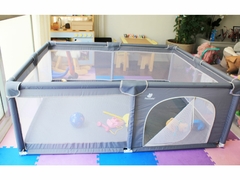 Cercado Portátil Infantil Baby Playpen 150x180m Cinza Mastela - comprar online