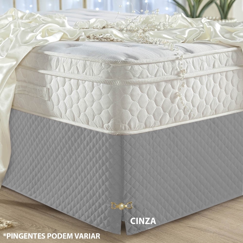 Saia Box Matelada para camas King, Queen, Casal e Solteiro