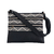 Bolsa Artesanal Crossbody ZigZag Piel Negra - comprar en línea