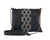 Bolsa artesanal de piel con cadena