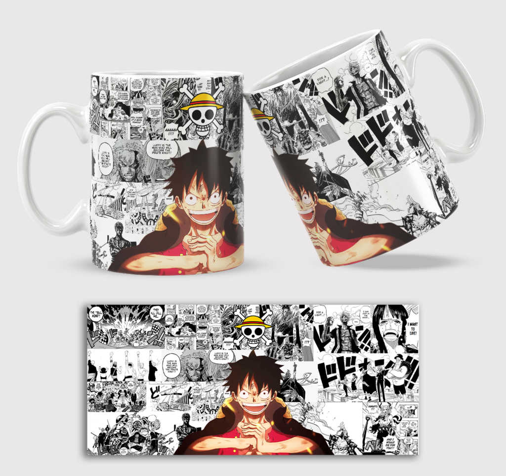 Caneca One Piece Personagens Pocket - Forever Print Gráfica