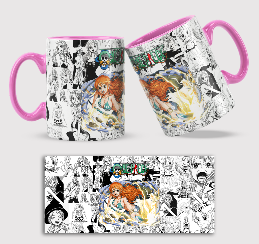 Caneca One Piece Personagens Pocket - Forever Print Gráfica