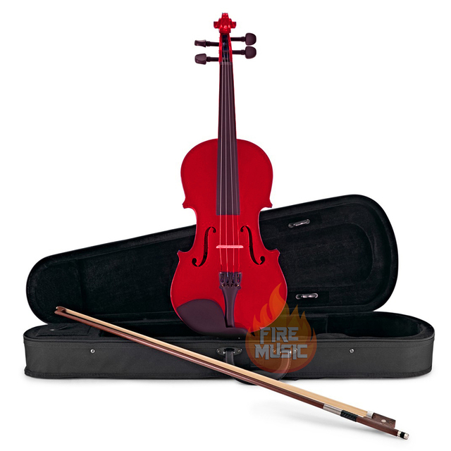 Stradella Mv1411 Violin 4/4 Colores Macizo Arco Estuche