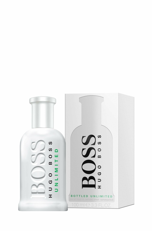 PERFUME BOSS BOTTLED UNLIMITED EAU DE TOILETTE, 100ML