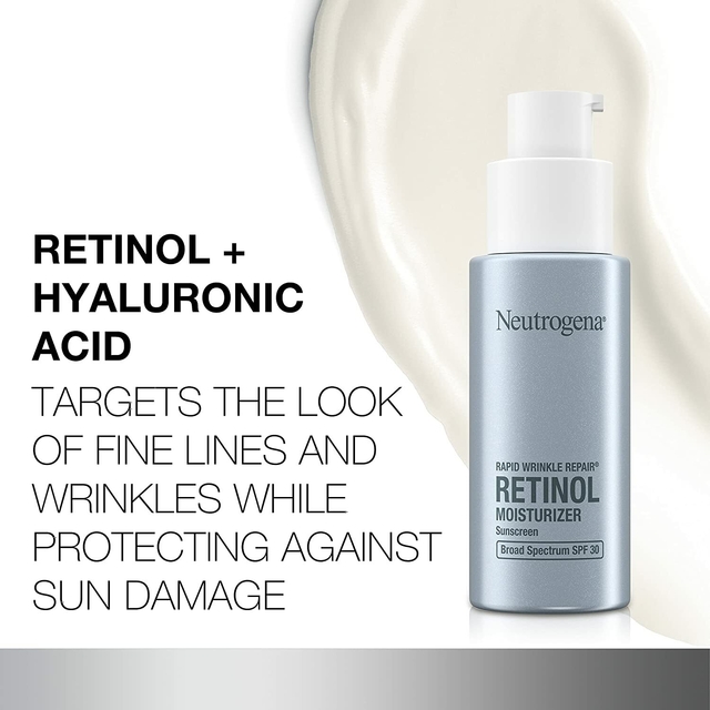 Neutrogena Rapid Wrinkle Repair Retinol Face Moisturizer Com Protetor 3150