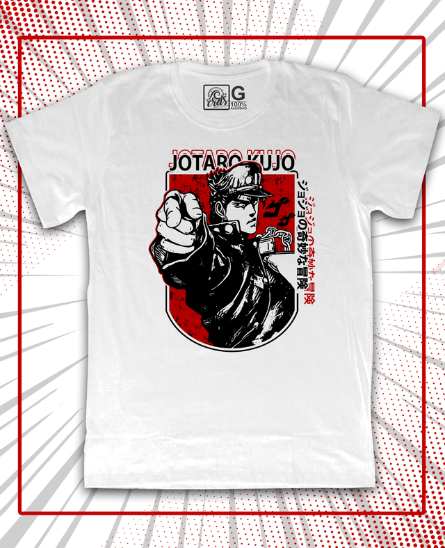 camiseta jotaro