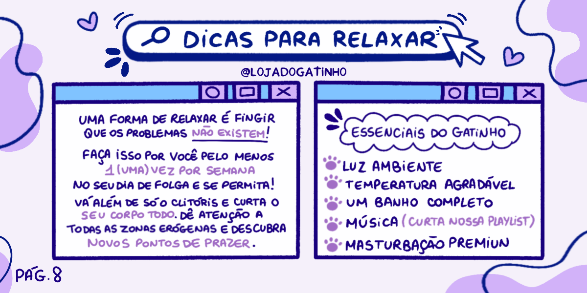 página 8 - dicas para relaxar