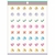 Bloco De Adesivo Para Planner Grafon's + de 390 Adesivos TILIBRA 152mmx211mm / Material Escolar / Papelaria / Cartela de