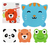 Porta-copo de Silicone em Formato de Desenho de Animal para Café - comprar online