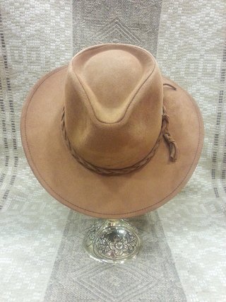 Art 22SCG Sombrero Cuero Gamuzado