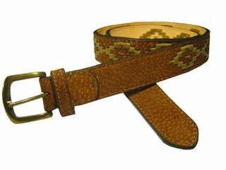 Art 373000 Cinturon Carpìncho Bordado