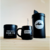 Set de tarros Negro Montaña : Yerbera + azucarera + mate