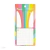 Block notas autoadhesivas x 2u "Arcoiris"