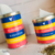 Yerbera y Azucarera Rayado - comprar online