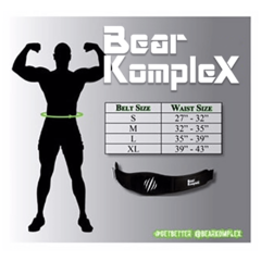 Cinturon Hombre - Bear KompleX Premium Leather Weight Lifting Belt White en internet