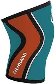 RODILLERA Rx Knee Sleeve 5mm - Teal/Orange - 1 UNIDAD en internet