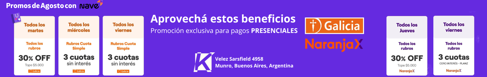 promos agosto con nave