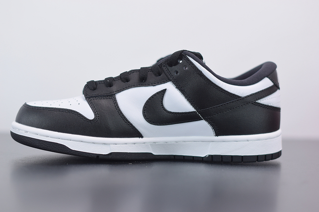 nike dunk low black white stores