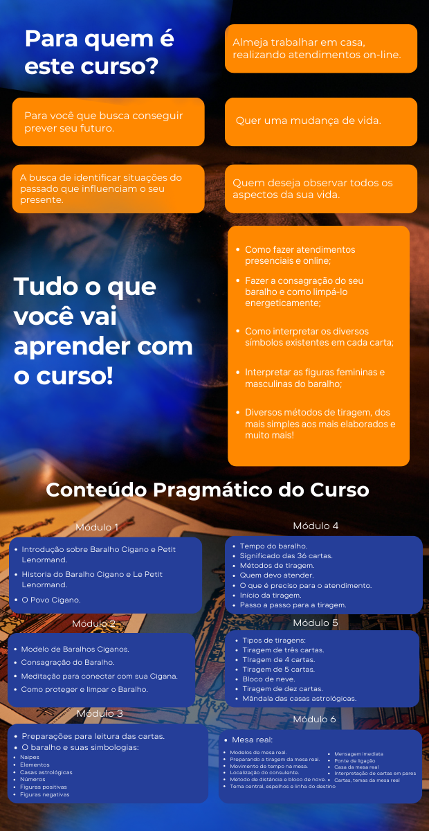 Curso Baralho Cigano