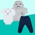 Conjunto Body com Jaqueta e Calça Moletom TPZ