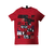 Camiseta estampa emborrachada - COLISÃO