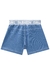 Short saia moletom jeans cós fashion - INFANTI na internet