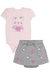 Body e Short saia cotton Pompom - INFANTI na internet