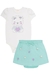 Body e Short saia cotton Pompom - INFANTI - Coisas de Laurinha