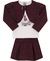 Conjunto Jacquard Xadrez com bolero e short saia- RANDA MUNDU