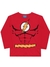 Camiseta manga longa com estampa Flash - KAMYLUS